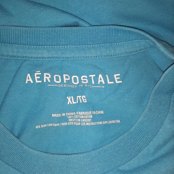 Blue NYC Times Square Aéropostale shirt - Picture 4 of 4
